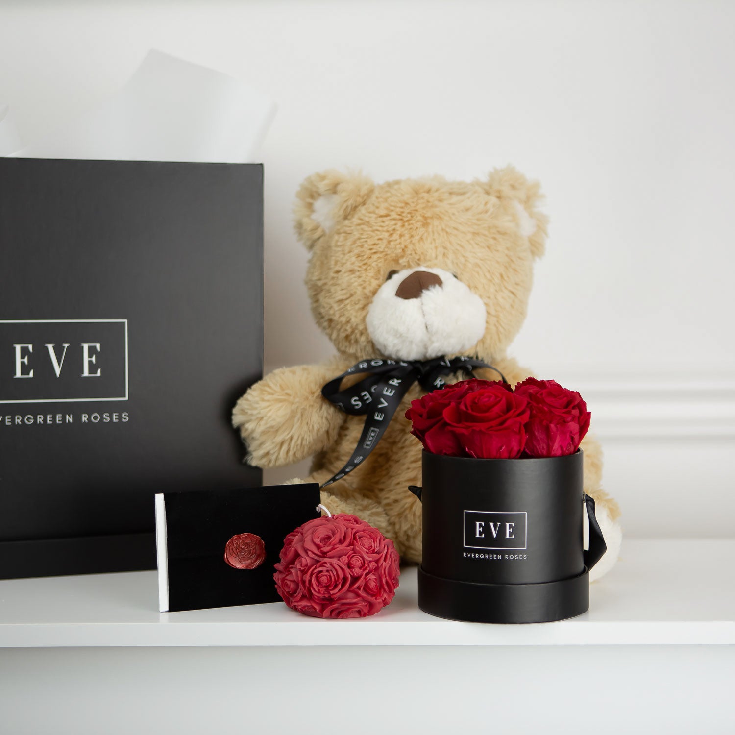 Luxury preserved roses gift set – elegant long-lasting flowers Seattle.