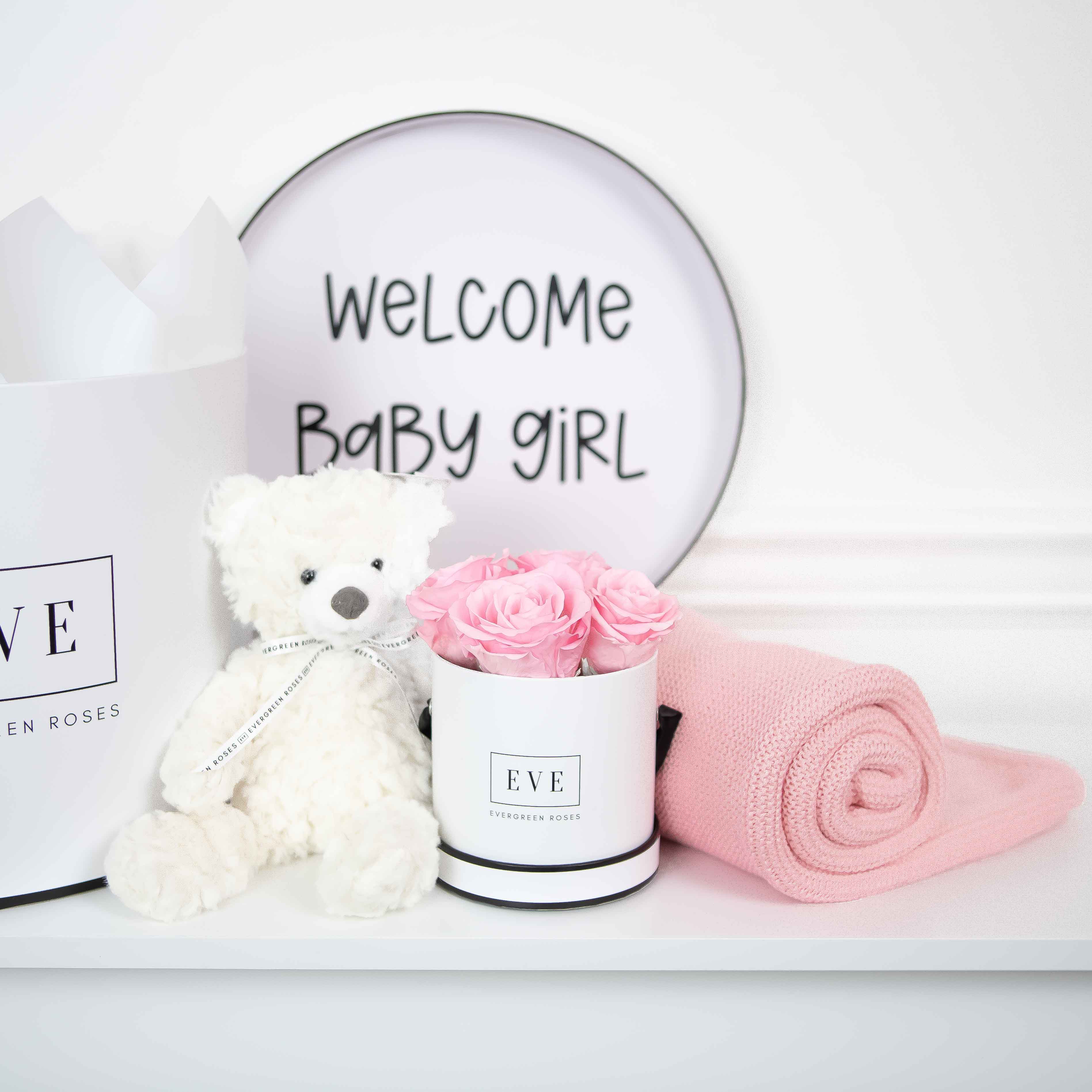 Handcrafted preserved rose gift box – timeless romantic gift by Evergreen Roses.